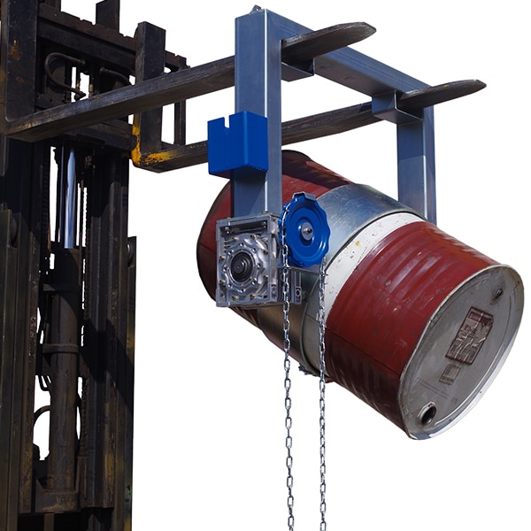 Forklift and Crane Drum Rotator