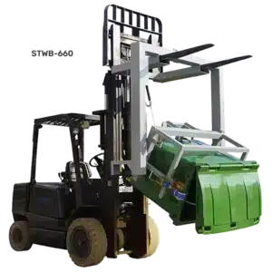 STWB-660 Wheelie Bin Tipper – Tipping Bin