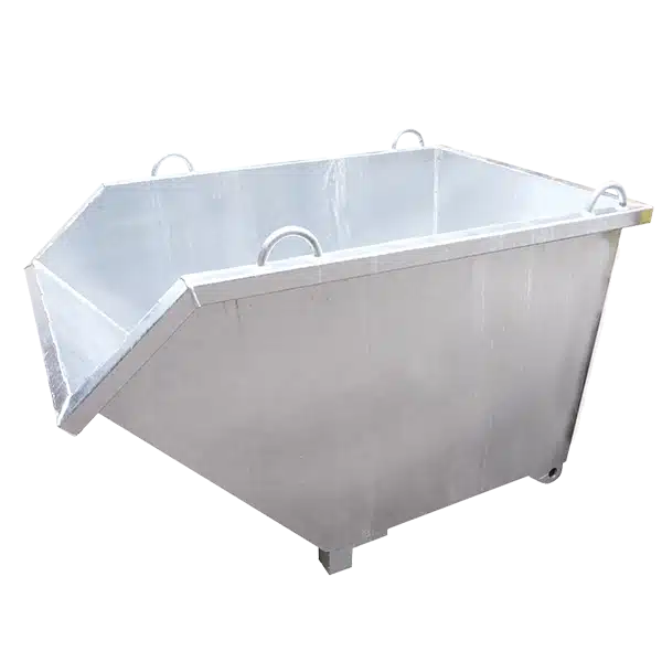 STWB-P – Self Tipping Bin with pour edge