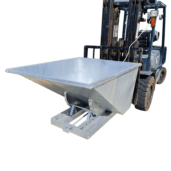 Tippo Heavy Duty Bin on Forklift