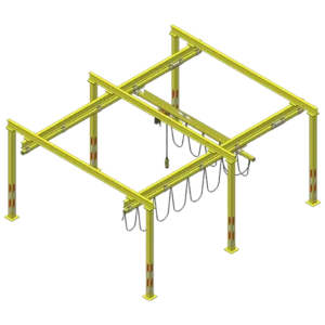 Steel Gantry Crane Diagram