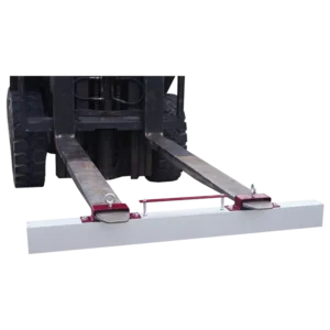 Magnetic Sweeper on a Forklift