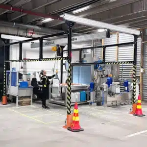 Erikkila Movable Workstation – Action Shot