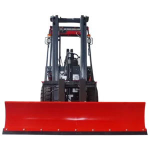 Water Sweeper with Blade on Forklift