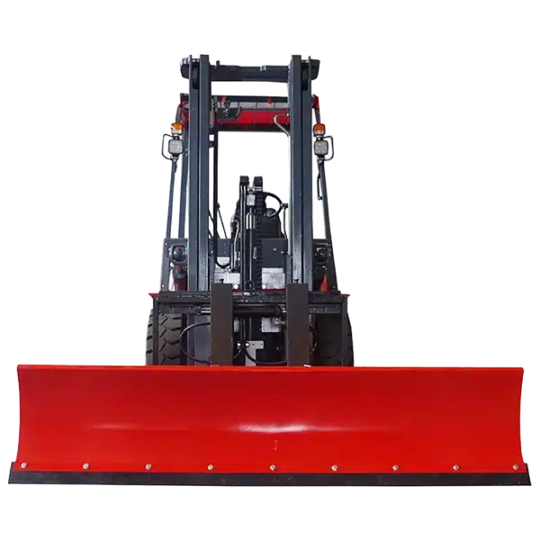 Water Sweeper with Blade on Forklift